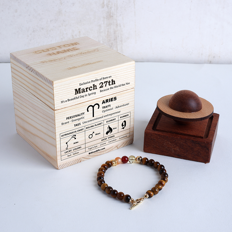 March 27th Birthdate Bracelet
